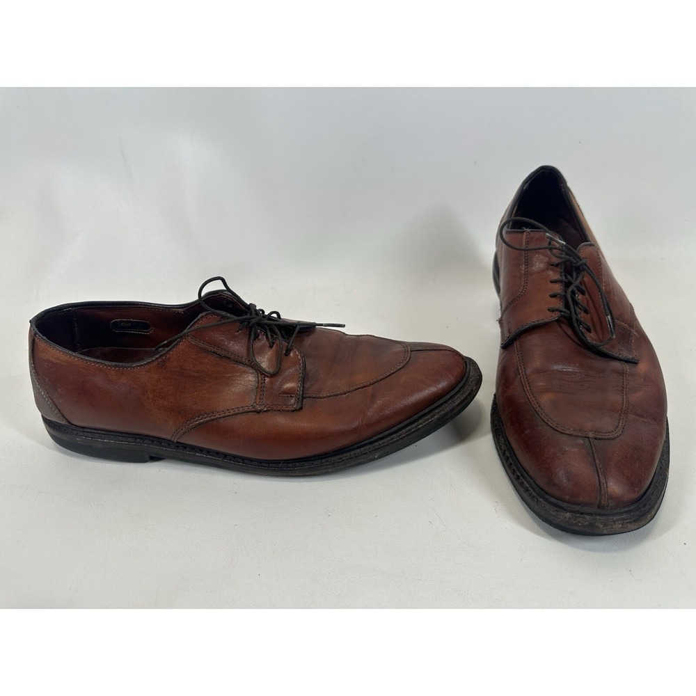 Allen Edmonds Ashton Split Toe Oxford Shoes Men's Size 12 D Brown 1628